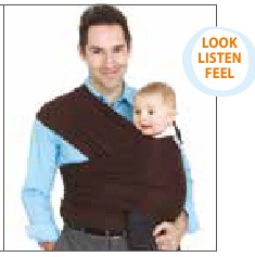 baby in draagdoek, stap 13
