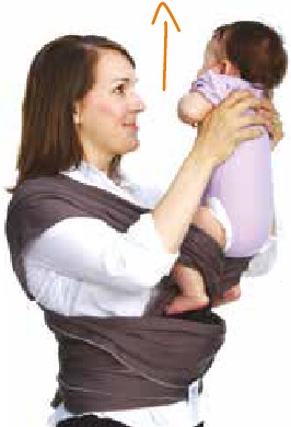 Til de baby uit de moby wrap