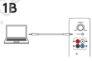 AANSLUITEN OP AUDIOBRON - Stap 6