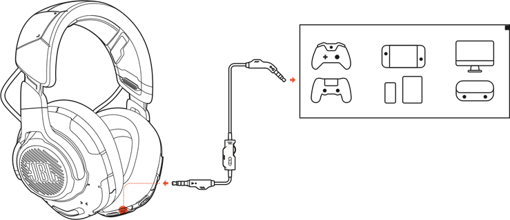 Met 3,5mm-audioverbinding