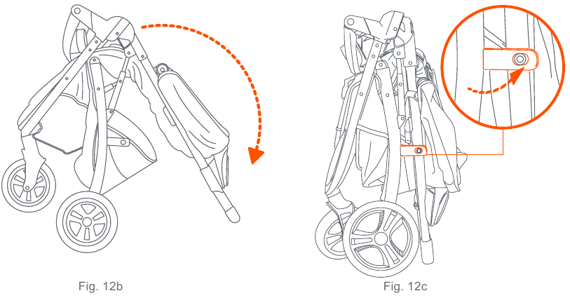 DE KINDERWAGEN OPVOUWEN 