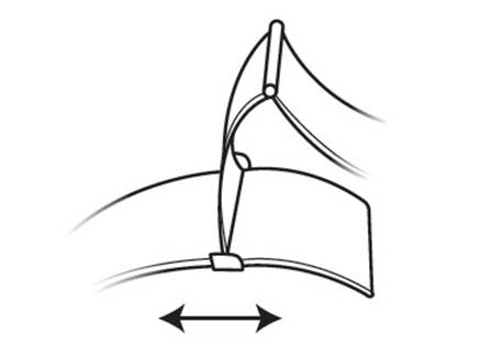 Metalen mesh-banden aanpassen - Stap 3