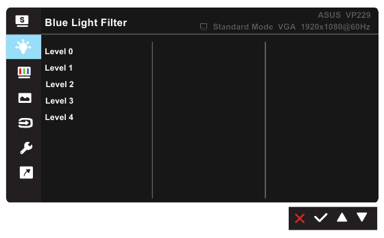 Blauwlichtfilter