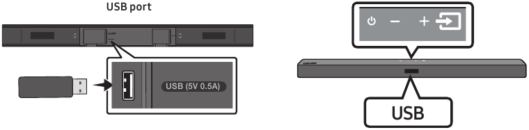 Een USB-opslagapparaat aansluiten