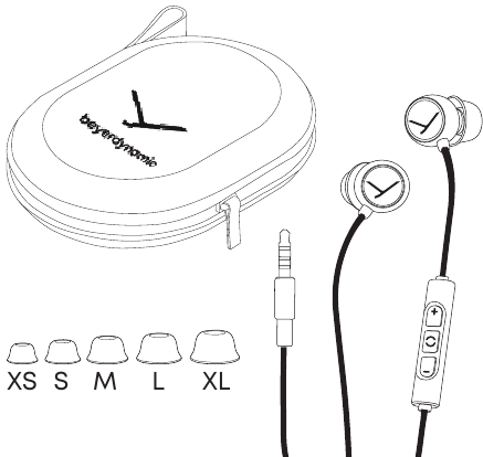Meegeleverde accessoires