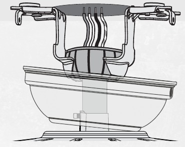 De ventilator ophangen - Stap 2