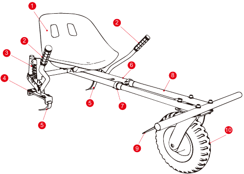HOVER-1 BEAST BUGGY DIAGRAM