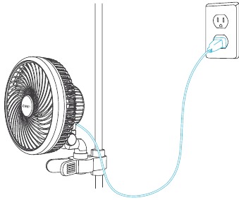 Gebruik - Stap 2 - Vermindering van de kabelspanning