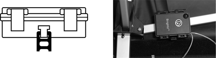 Batterijhouder installeren