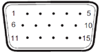 15-pins kleurenscherm signaalkabel