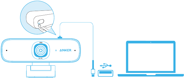 Aansluiten op een computer