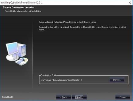 Power Director Capture, bewerkingssoftware installeren - Stap 3