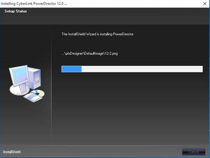 Power Director Capture, bewerkingssoftware installeren - Stap 4