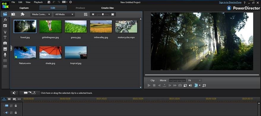 Power Director Capture, bewerkingssoftware installeren - Stap 8
