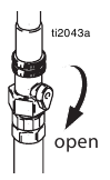Open klep