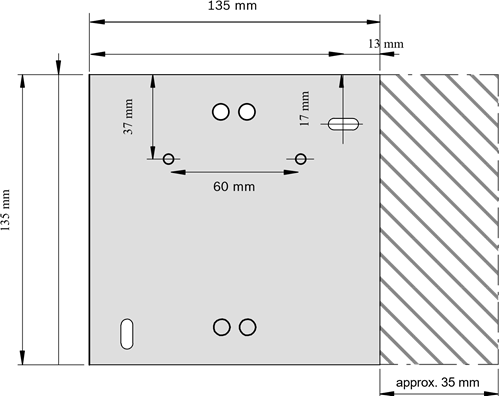 Installatieafmetingen 