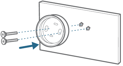 De camera bevestigen - Stap 2