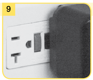 Apparaatbediening - Stap 9