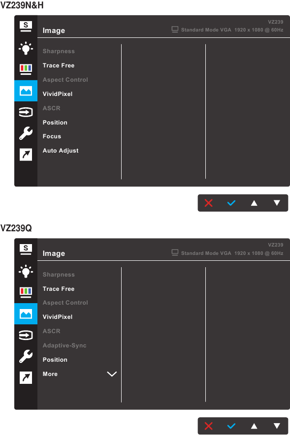 Overzicht van de OSD-functie - Deel 4 - Image