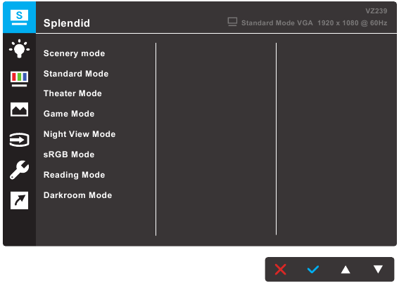 OSD-menu - Hoe te herconfigureren