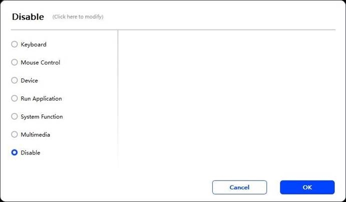 Disable