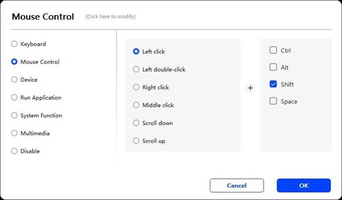 Mouse Control