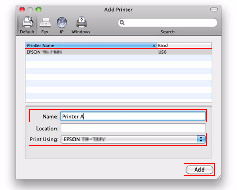 Een printer vervangen - Stap 2