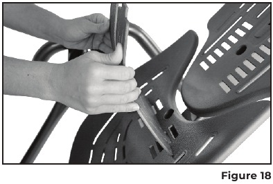 LUMBAR BRIDGE BEVESTIGEN - Stap 1