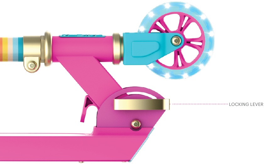 Het product uitvouwen/opvouwen - Stap 2