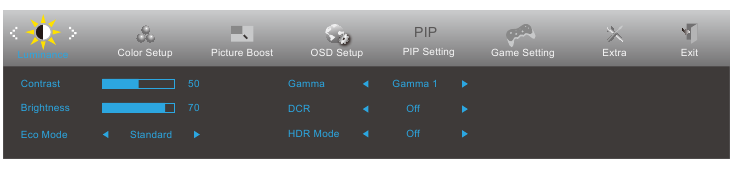 OSD-instelling
