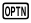 Opties toets