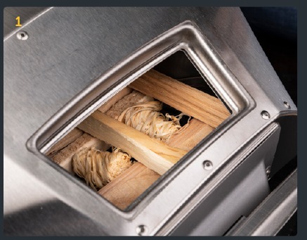 Koken met hout - Stap 1