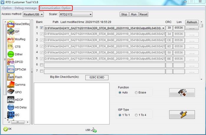 Firmware-upgradeproces - Stap 2
