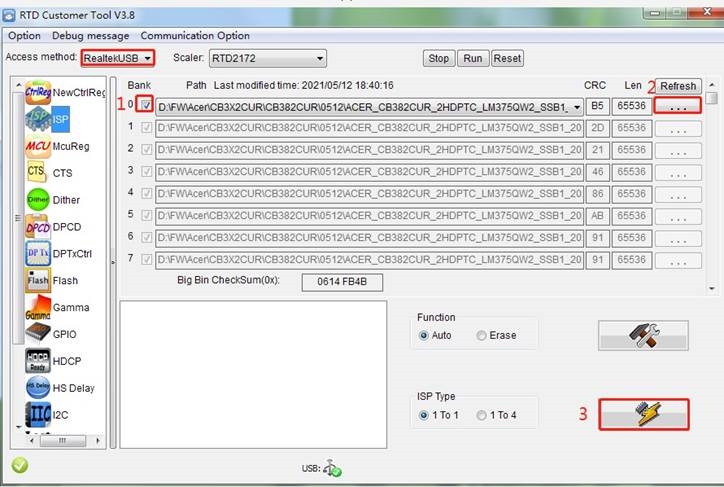Firmware-upgradeproces - Stap 6