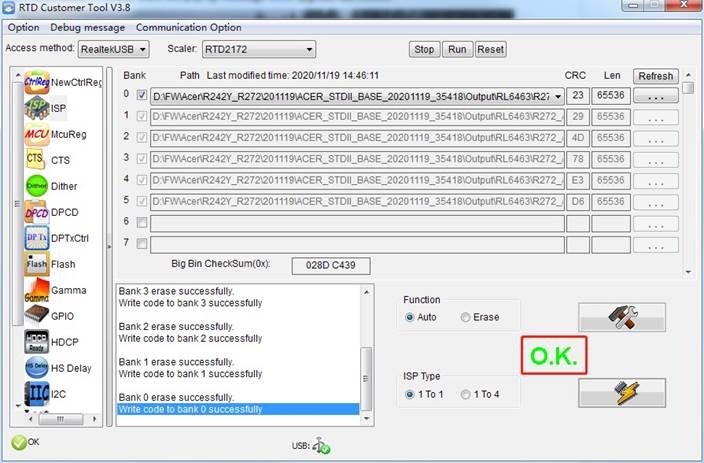 Firmware-upgradeproces - Stap 7