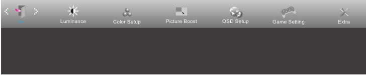 Setup - OSD-instelling - Afsluiten