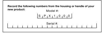 Model- en serienummers