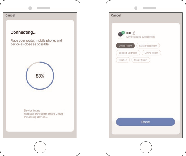 Je camera toevoegen - Configureren via wifi - Stap 3
