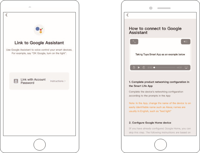 Google Assistant gebruiken om te bedienen
