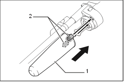 Cycloonopzetstuk - Stof verwijderen - Stap 2
