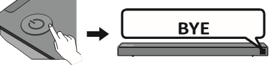 Het volume van de Soundbar aanpassen met een tv-afstandsbediening - Stap 1