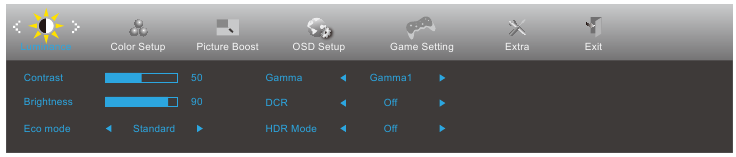 OSD-instelling