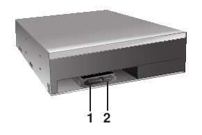 Achteraanzicht van LG WH14NS40