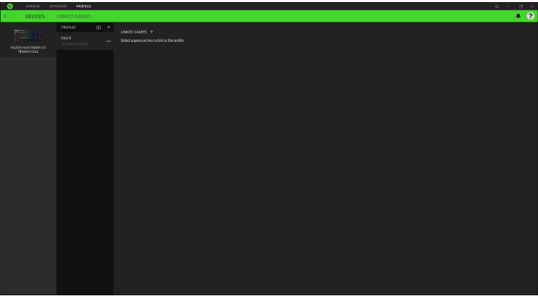 Configureren - Tabblad Profielen - Stap 1