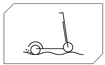 Leren rijden op de scooter - Deel 8