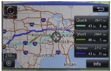 11,6 INCH DISPLAY - 3 ROUTES
