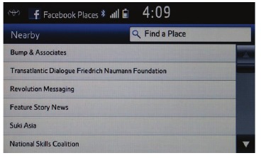 11.6 INCH DISPLAY - FACEBOOK PLACES