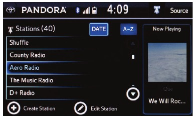11.6 INCH DISPLAY - PANDORA