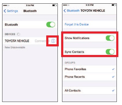 BLUETOOTH INSCHAKELEN OP UW IPHONE - Stap 2