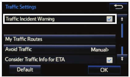 VERKEERSONGEVALWAARSCHUWING - Stap 2